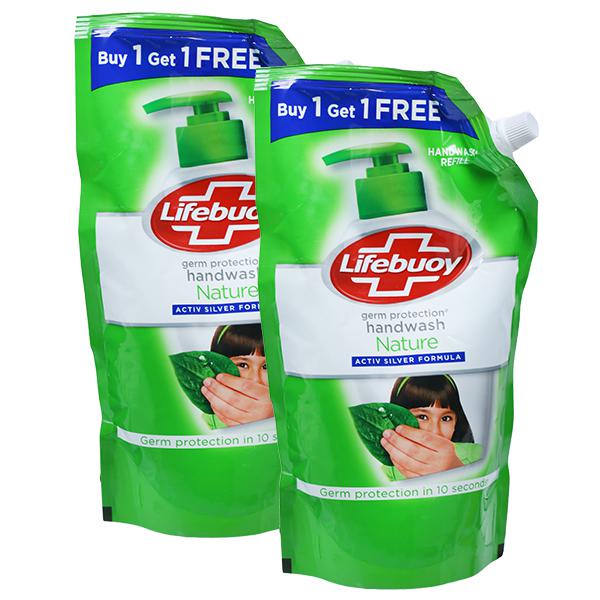 Lifebuoy (BUY 1 Get 1 Free ) Natural Handwash 750 ML