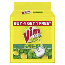 VIM ANTI SMELL WITH PUDINA 200GM X 5