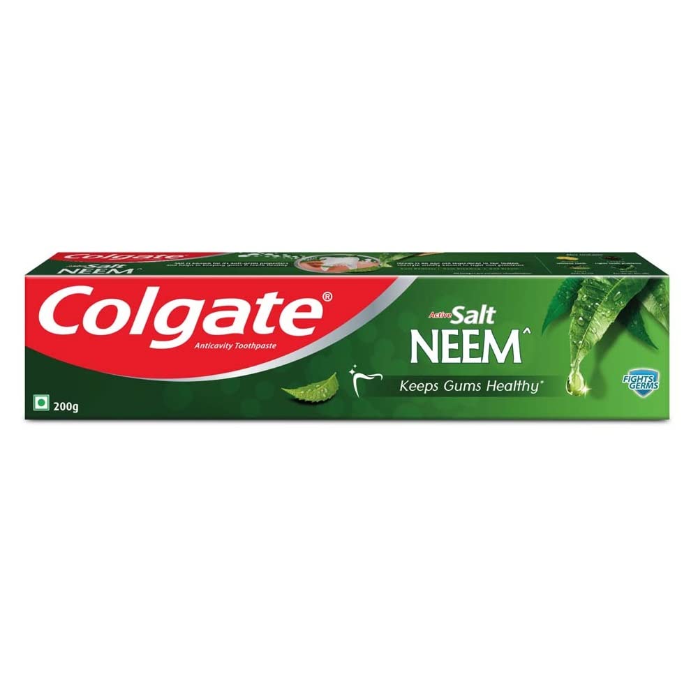 Colgate Active Salt & Neem Toothpaste 200G