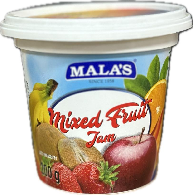 Mala's Mixed Fruit Jam 200 g