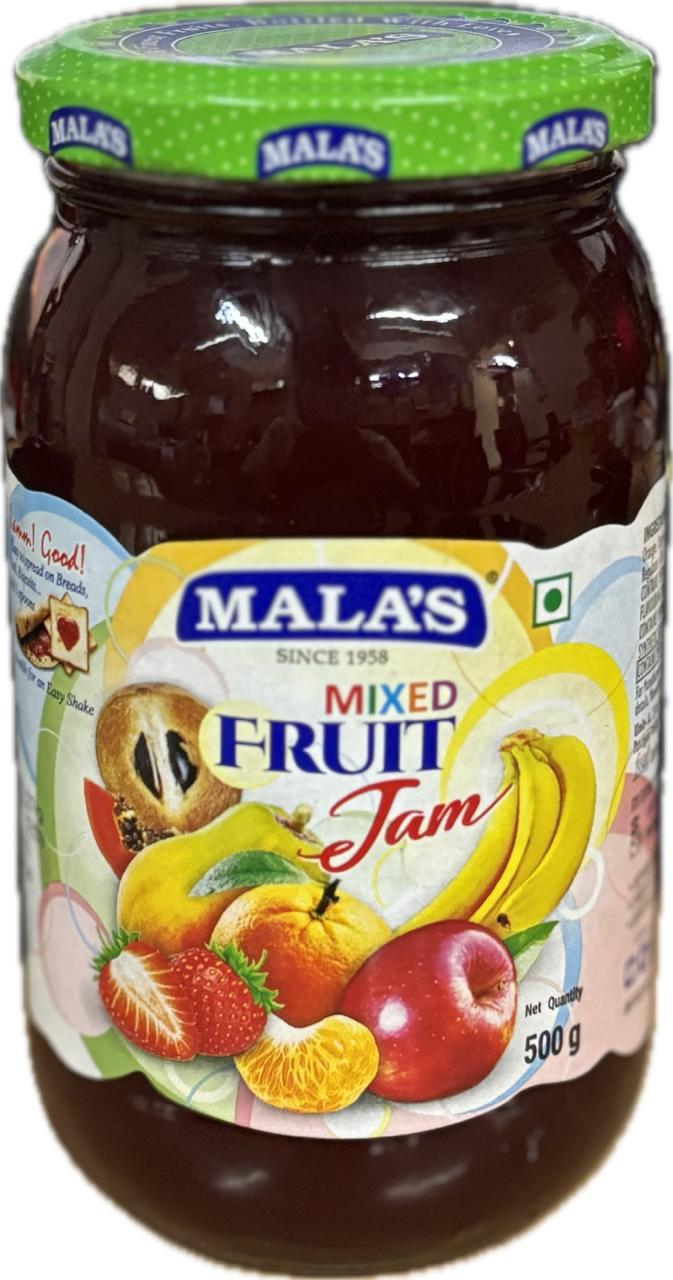 Mala's Mixed Fruit Jam 500 g